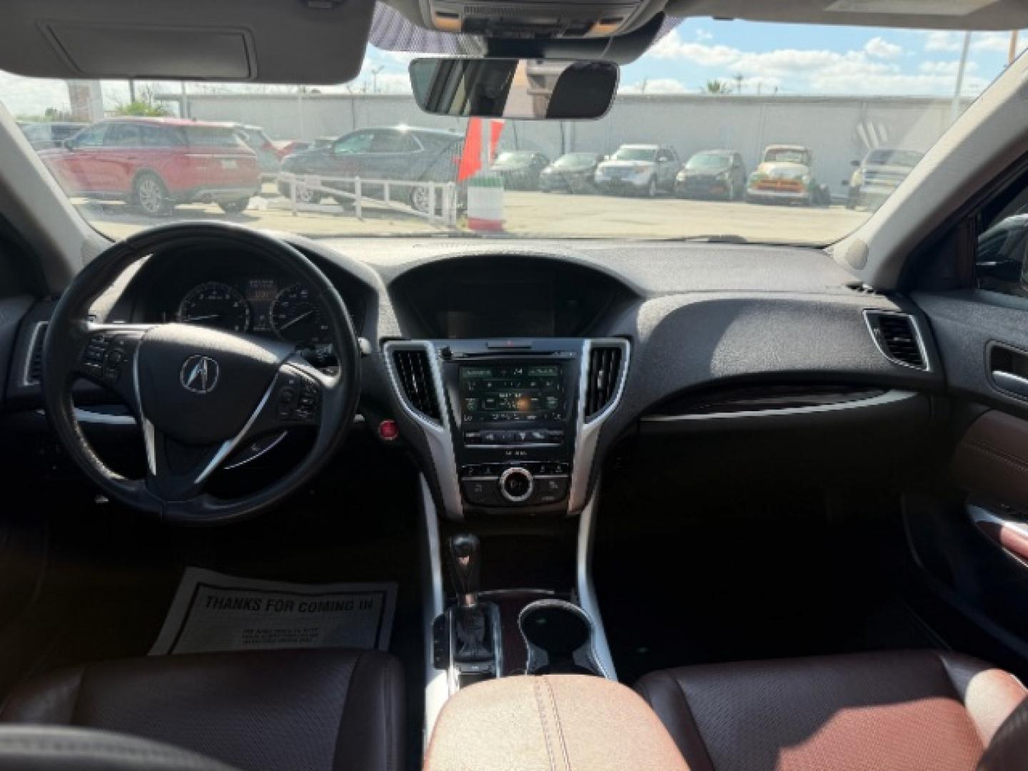 2015 White /Beige Acura RDX RDX (5J8TB3H37FL) , located at 4545 Spencer Hwy., Pasadena, 77504, (832) 266-1645, 29.666037, -95.173775 - Photo#7