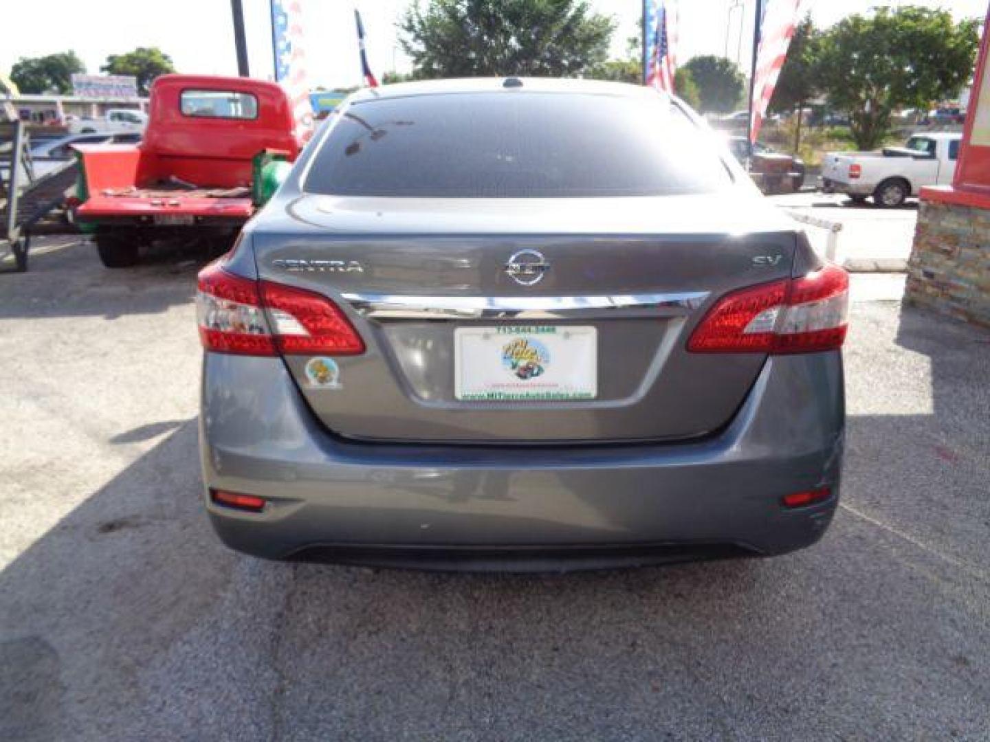 2015 Amethyst Gray Nissan Sentra SV (3N1AB7AP0FY) with an 1.8L L4 SFI DOHC 16 engine, Continuously Variabl transmission, located at 7935 Gulf Freeway, Houston, 77017, (832) 266-1645, 29.684393, -95.275665 - Photo#3