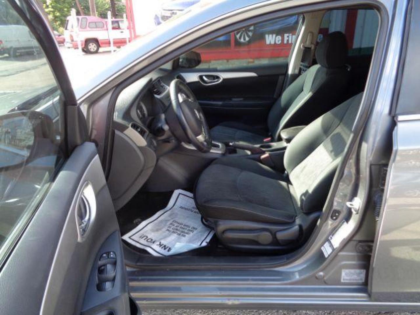 2015 Amethyst Gray Nissan Sentra SV (3N1AB7AP0FY) with an 1.8L L4 SFI DOHC 16 engine, Continuously Variabl transmission, located at 7935 Gulf Freeway, Houston, 77017, (832) 266-1645, 29.684393, -95.275665 - Photo#6
