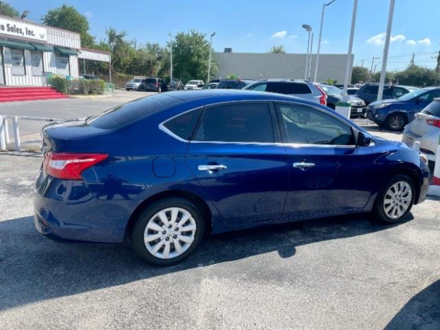 2018 Deep Blue Pearl Nissan Sentra SV (3N1AB7AP1JY) , located at 4545 Spencer Hwy., Pasadena, 77504, (832) 266-1645, 29.666037, -95.173775 - Photo#0
