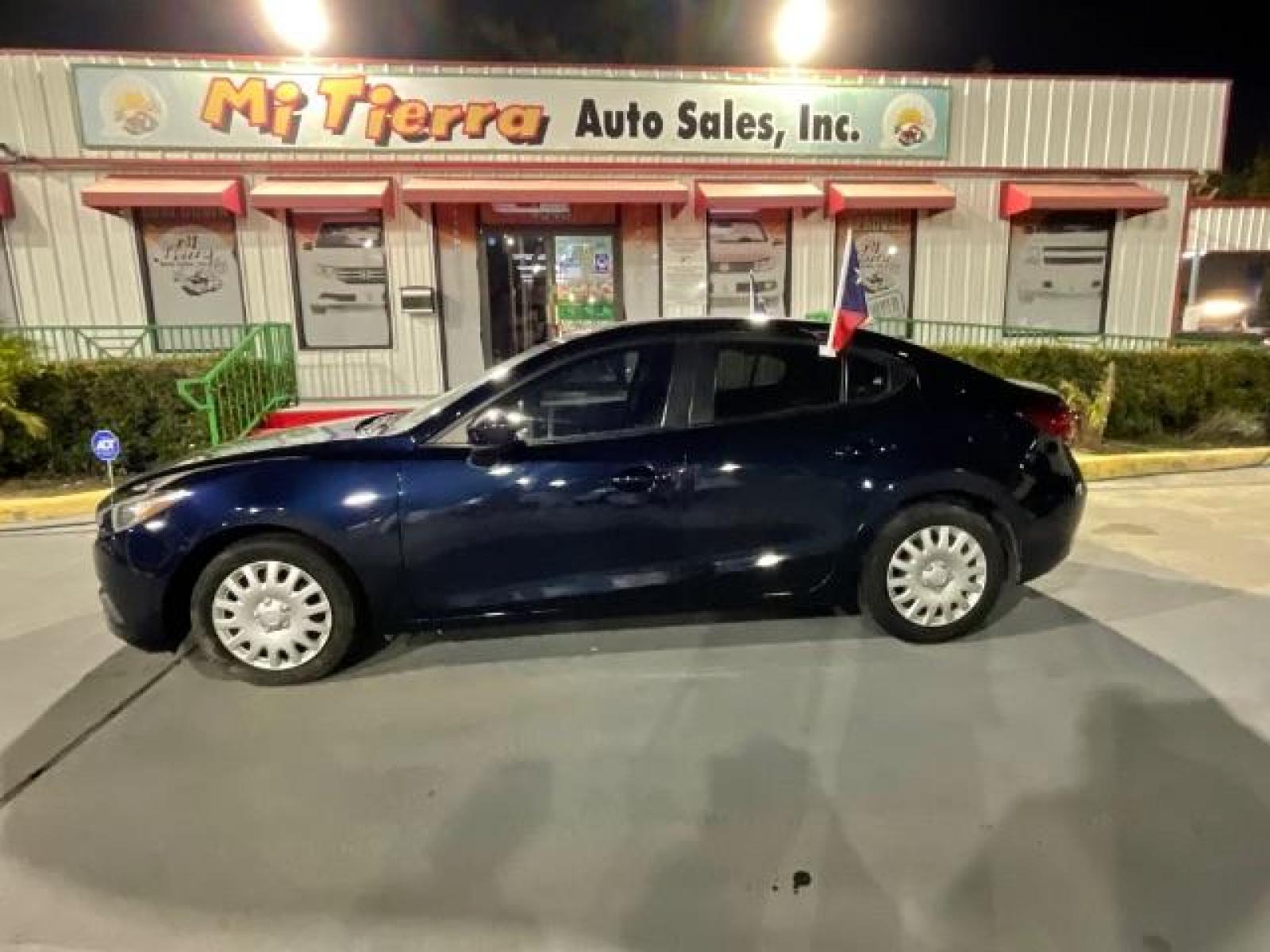 2015 Deep Crystal Blue Mi Mazda MAZDA3 i Sport AT 4-Door (3MZBM1U78FM) with an 2.0L L4 DOHC 16V engine, 6-Speed Automatic transmission, located at 4545 Spencer Hwy., Pasadena, 77504, (832) 266-1645, 29.666037, -95.173775 - Photo #0