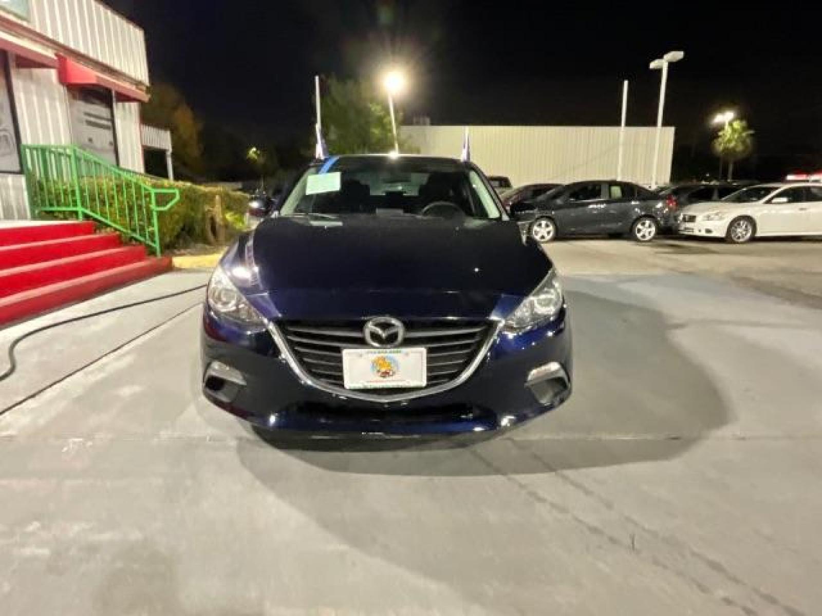 2015 Deep Crystal Blue Mi Mazda MAZDA3 i Sport AT 4-Door (3MZBM1U78FM) with an 2.0L L4 DOHC 16V engine, 6-Speed Automatic transmission, located at 4545 Spencer Hwy., Pasadena, 77504, (832) 266-1645, 29.666037, -95.173775 - Photo #1