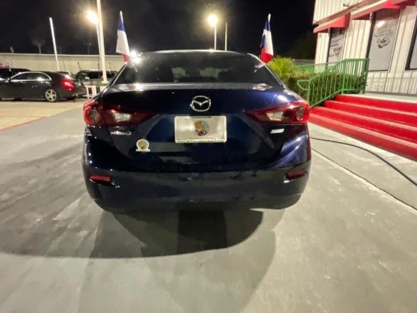 2015 Deep Crystal Blue Mi Mazda MAZDA3 i Sport AT 4-Door (3MZBM1U78FM) with an 2.0L L4 DOHC 16V engine, 6-Speed Automatic transmission, located at 4545 Spencer Hwy., Pasadena, 77504, (832) 266-1645, 29.666037, -95.173775 - Photo #2