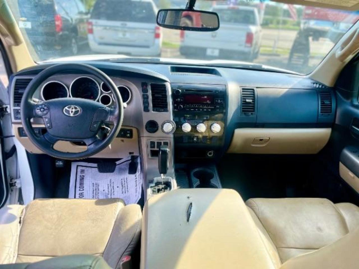 2013 Super White /Sand Beige Cloth Int Toyota Tundra Tundra-Grade 5.7L Do (5TFRY5F14DX) with an 5.7L V8 DOHC 32V engine, 6-Speed Automatic Ov transmission, located at 4545 Spencer Hwy., Pasadena, 77504, (832) 266-1645, 29.666037, -95.173775 - Photo#5