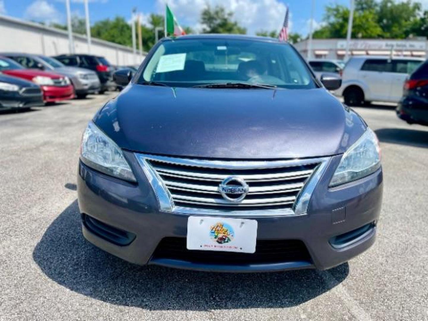 2015 Amethyst Gray /Charcoal, premium cl Nissan Sentra SV (3N1AB7AP4FL) with an 1.8L L4 SFI DOHC 16 engine, Continuously Variabl transmission, located at 4545 Spencer Hwy., Pasadena, 77504, (832) 266-1645, 29.666037, -95.173775 - Photo#1