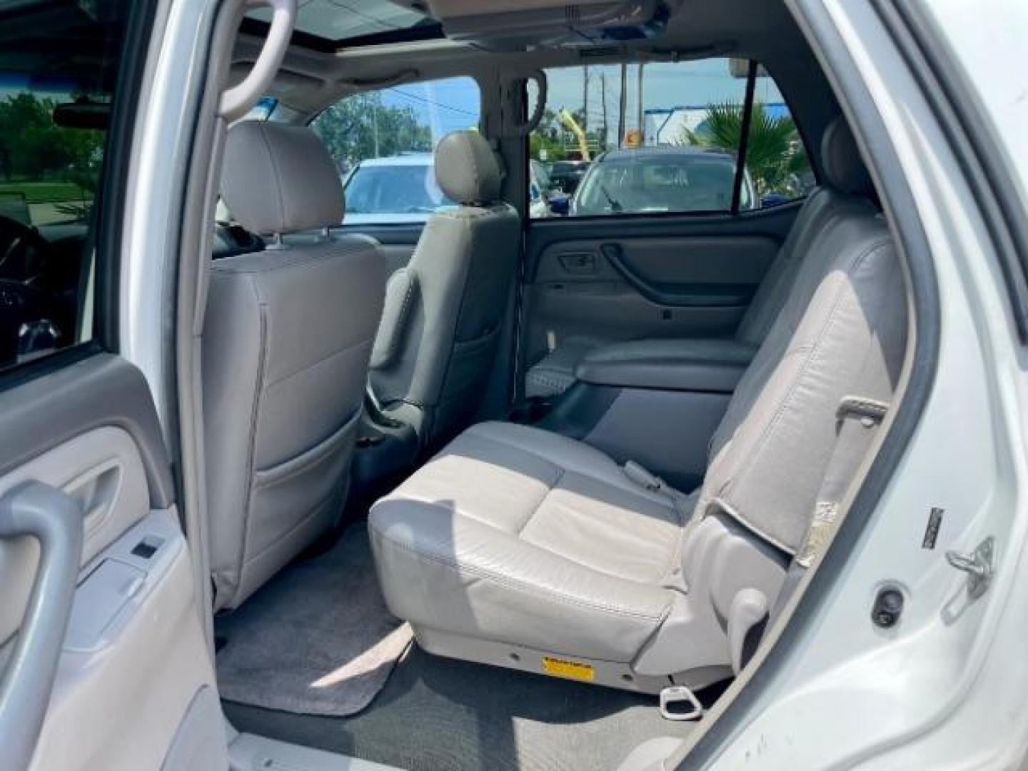 2007 Natural White /Light Charcoal Leather Interior Toyota Sequoia SR5 2WD (5TDZT34A57S) with an 4.7L V8 DOHC 32V engine, 5-Speed Automatic transmission, located at 4545 Spencer Hwy., Pasadena, 77504, (832) 266-1645, 29.666037, -95.173775 - Photo#8