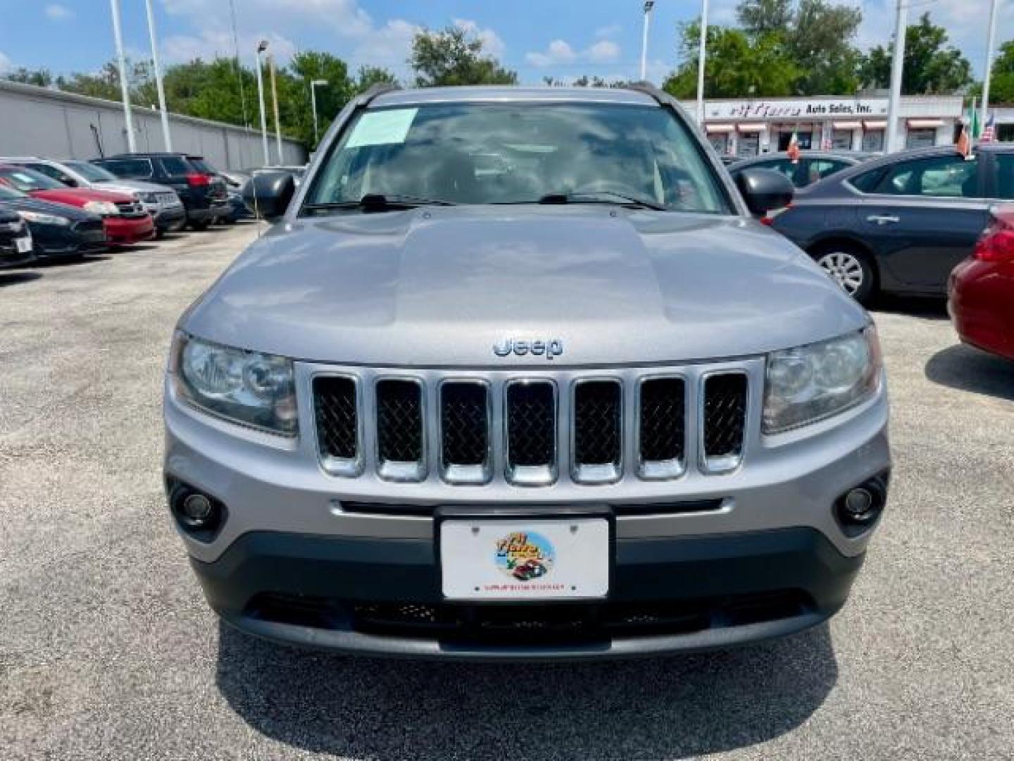 2016 Silver /Black Jeep Compass Sport FWD (1C4NJCBAXGD) with an 2.0L L4 DOHC 16V engine, located at 4545 Spencer Hwy., Pasadena, 77504, (832) 266-1645, 29.666037, -95.173775 - Photo#0