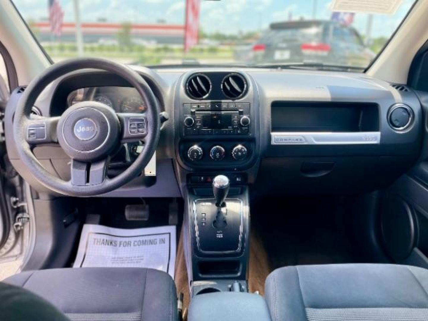 2016 Silver /Black Jeep Compass Sport FWD (1C4NJCBAXGD) with an 2.0L L4 DOHC 16V engine, located at 4545 Spencer Hwy., Pasadena, 77504, (832) 266-1645, 29.666037, -95.173775 - Photo#7
