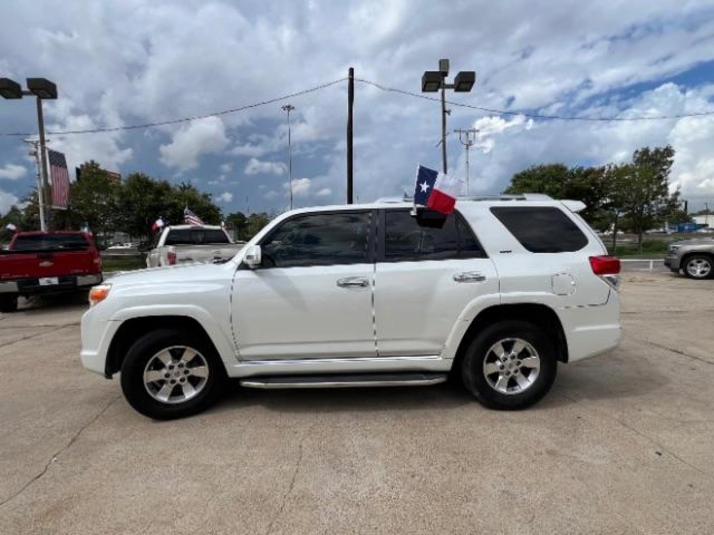 2012 Blizzard Pearl Toyota 4Runner SR5 2WD (JTEZU5JR6C5) with an 4.0L V6 DOHC 24V engine, 5-Speed Automatic transmission, located at 7935 Gulf Freeway, Houston, 77017, (832) 266-1645, 29.684393, -95.275665 - Photo#3