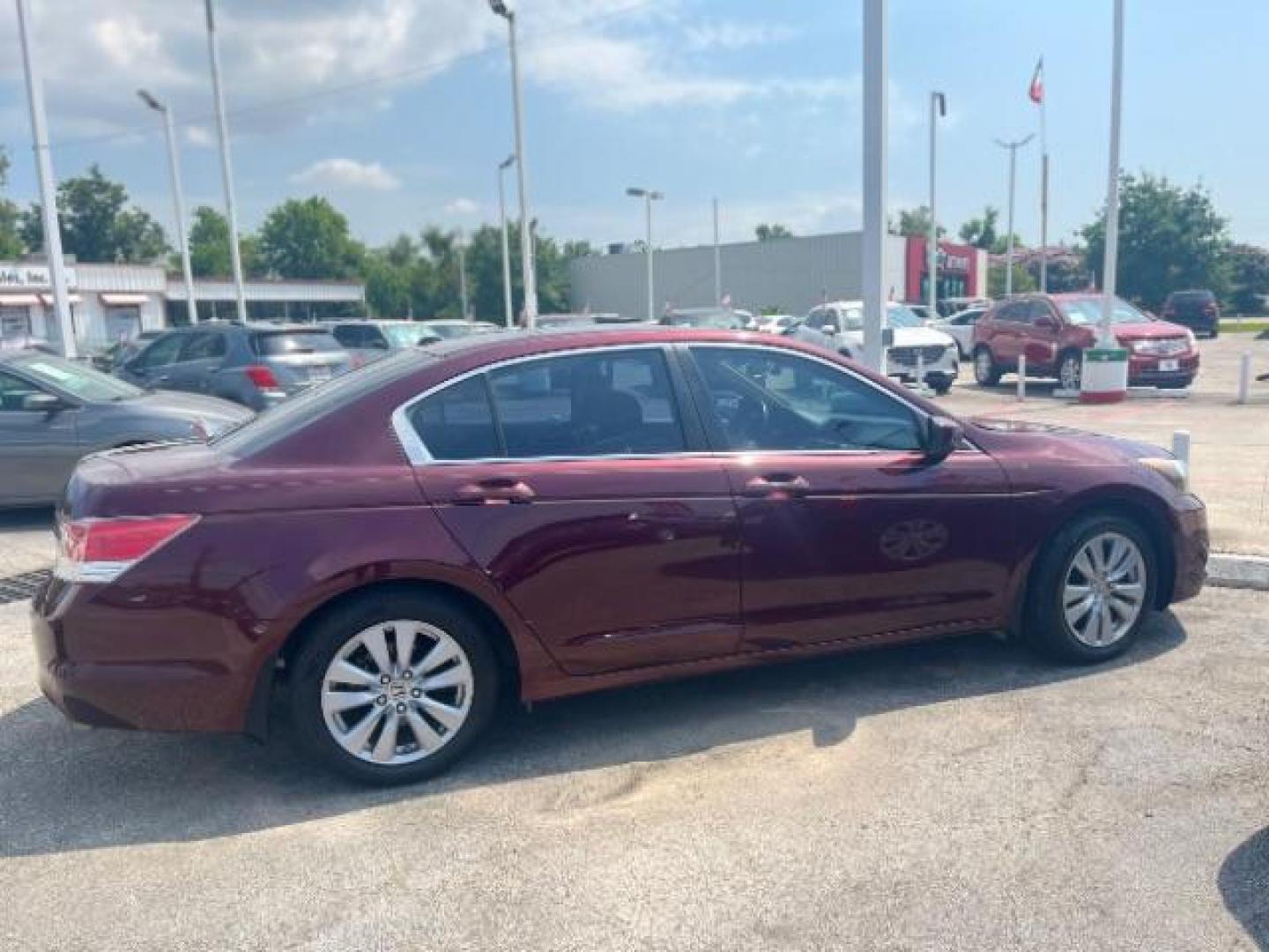 2011 Basque Red Pearl /Ivory Leather Interior Honda Accord EX-L Sedan AT with Navigation (1HGCP2F85BA) with an 2.4L L4 DOHC 16V engine, 5-Speed Automatic transmission, located at 4545 Spencer Hwy., Pasadena, 77504, (832) 266-1645, 29.666037, -95.173775 - Photo#0