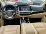 2015 Attitude Black Metal Toyota Highlander Limited FWD V6 (5TDYKRFH4FS) with an 3.5L V6 DOHC 24V engine, 6-Speed Automatic transmission, located at 4545 Spencer Hwy., Pasadena, 77504, (832) 266-1645, 29.666037, -95.173775 - Photo#7