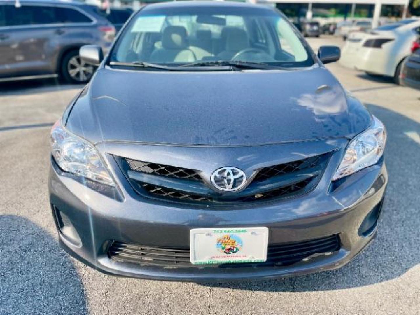 2013 Magnetic Gray Metallic Toyota Corolla LE 4-Speed AT (5YFBU4EE2DP) with an 1.8L L4 DOHC 16V engine, 4-Speed Automatic transmission, located at 4545 Spencer Hwy., Pasadena, 77504, (832) 266-1645, 29.666037, -95.173775 - Photo#0