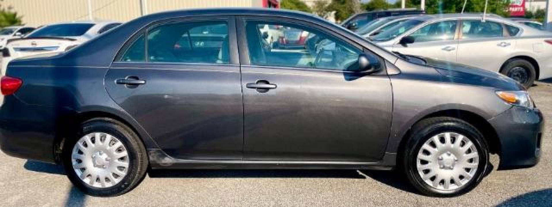 2013 Magnetic Gray Metallic Toyota Corolla LE 4-Speed AT (5YFBU4EE2DP) with an 1.8L L4 DOHC 16V engine, 4-Speed Automatic transmission, located at 4545 Spencer Hwy., Pasadena, 77504, (832) 266-1645, 29.666037, -95.173775 - Photo#1