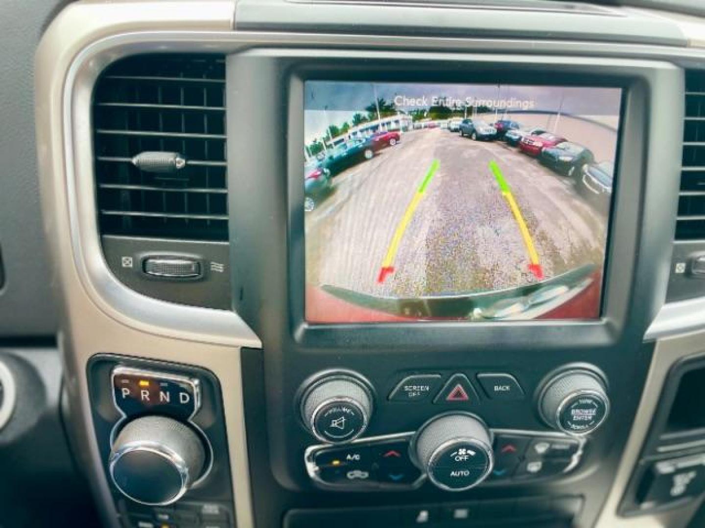 2017 Flame Red Clear Coat /Black/Diesel Gray, cloth RAM 1500 SLT Crew Cab SWB 4WD (1C6RR7LG4HS) with an 3.6L V6 DOHC 24V FFV engine, 8-Speed Automatic transmission, located at 4545 Spencer Hwy., Pasadena, 77504, (832) 266-1645, 29.666037, -95.173775 - Photo#12