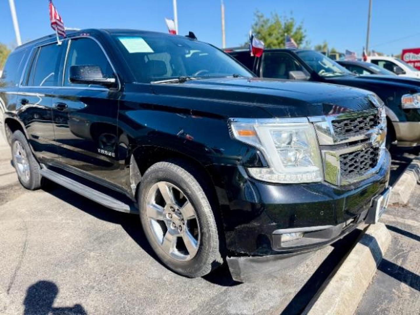 2017 Black Chevrolet Tahoe LT 2WD (1GNSCBKC2HR) with an 5.3L V8 OHV 16V engine, 6-Speed Automatic transmission, located at 4545 Spencer Hwy., Pasadena, 77504, (832) 266-1645, 29.666037, -95.173775 - Photo#1