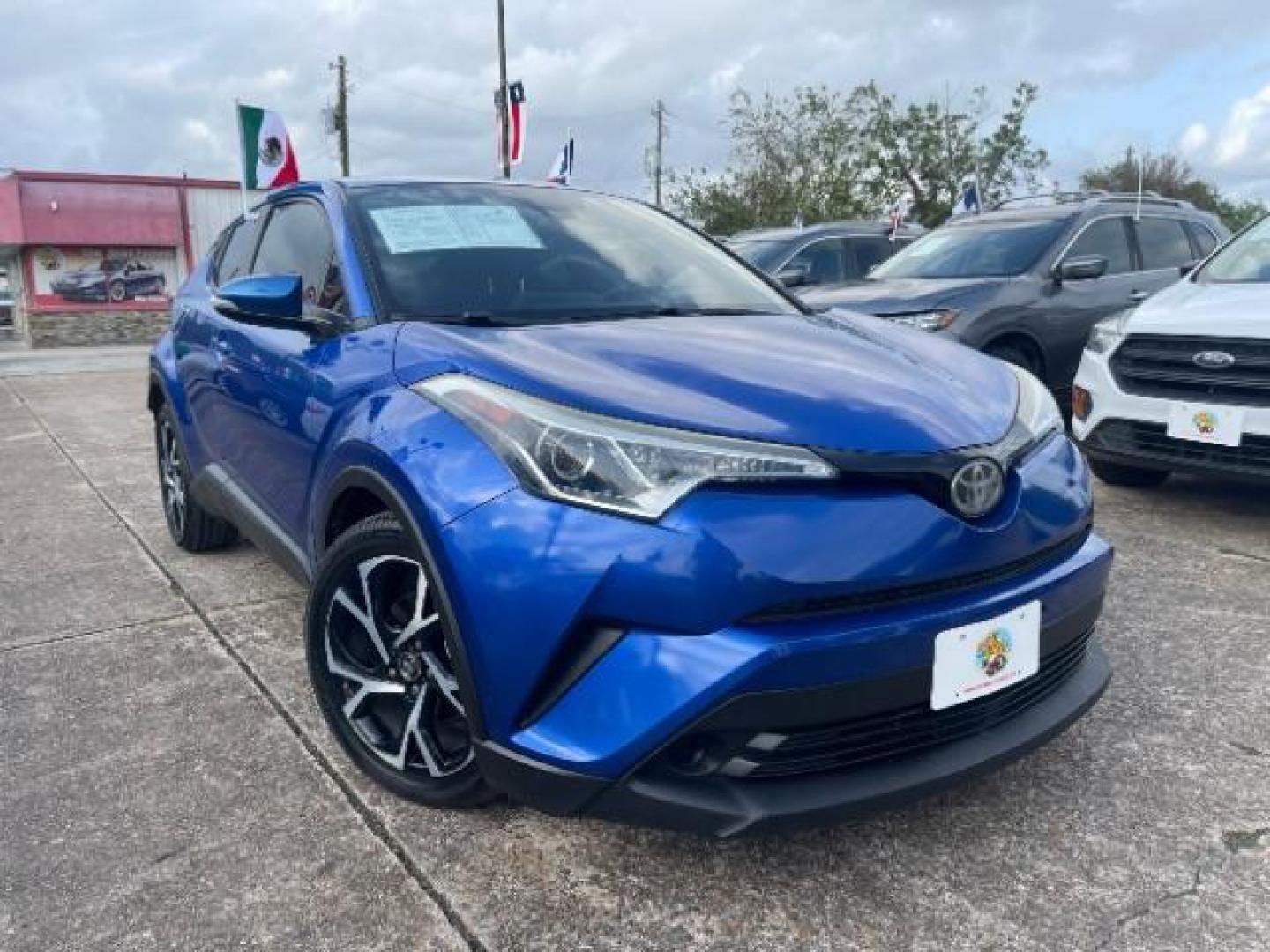 2018 BLUE Toyota C-HR XLE (NMTKHMBX5JR) with an 2.0L L4 DOHC 16V engine, Continuously Variable Transmission transmission, located at 7935 Gulf Freeway, Houston, 77017, (832) 266-1645, 29.684393, -95.275665 - Photo#0