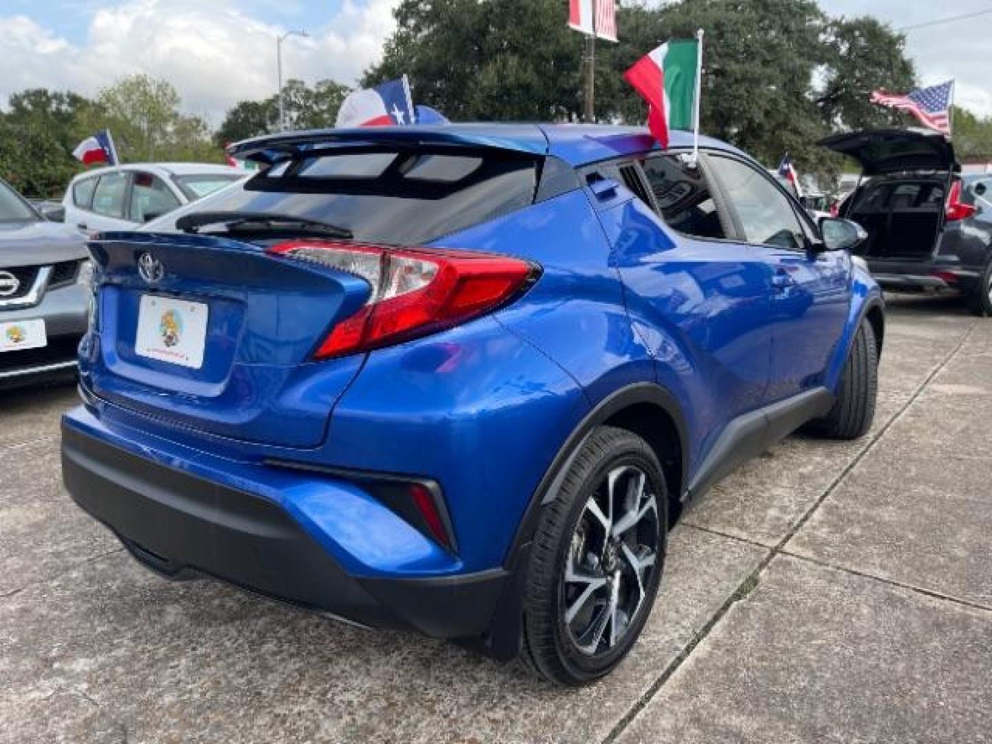 2018 BLUE Toyota C-HR XLE (NMTKHMBX5JR) with an 2.0L L4 DOHC 16V engine, Continuously Variable Transmission transmission, located at 7935 Gulf Freeway, Houston, 77017, (832) 266-1645, 29.684393, -95.275665 - Photo#5