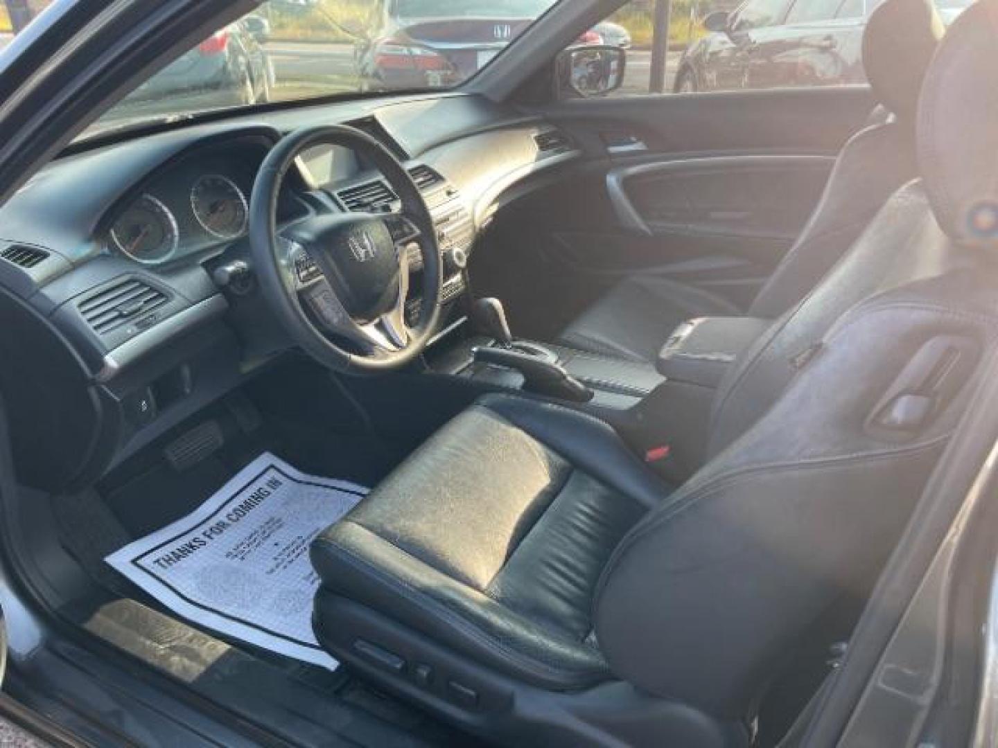 2012 Polished Metal Metallic Honda Accord EX-L V6 Coupe AT (1HGCS2B8XCA) with an 3.5L V6 SOHC 24V engine, 5-Speed Automatic transmission, located at 7935 Gulf Freeway, Houston, 77017, (832) 266-1645, 29.684393, -95.275665 - Photo#8