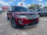 2016 Ruby Red Metallic Tinted Clearcoat Ford Explorer Platinum AWD (1FM5K8HT0GG) with an 3.5L V6 DOHC 24V engine, 6-Speed Automatic transmission, located at 7935 Gulf Freeway, Houston, 77017, (832) 266-1645, 29.684393, -95.275665 - Photo#0
