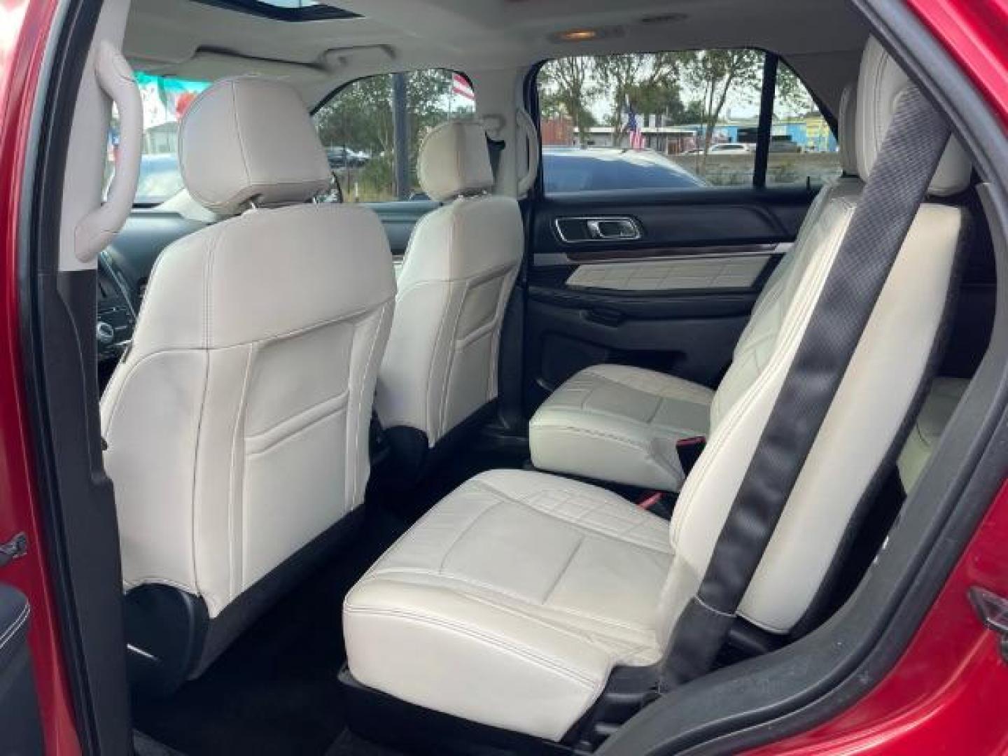 2016 Ruby Red Metallic Tinted Clearcoat Ford Explorer Platinum AWD (1FM5K8HT0GG) with an 3.5L V6 DOHC 24V engine, 6-Speed Automatic transmission, located at 7935 Gulf Freeway, Houston, 77017, (832) 266-1645, 29.684393, -95.275665 - Photo#11