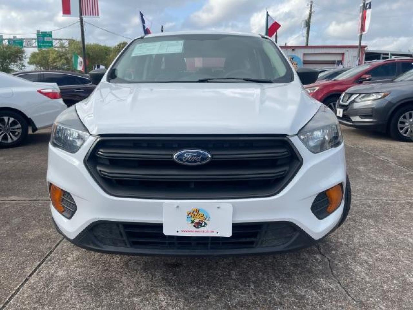 2019 Oxford White Ford Escape S FWD (1FMCU0F7XKU) with an 2.5L L4 DOHC 16V engine, 6-Speed Automatic transmission, located at 7935 Gulf Freeway, Houston, 77017, (832) 266-1645, 29.684393, -95.275665 - Photo#1