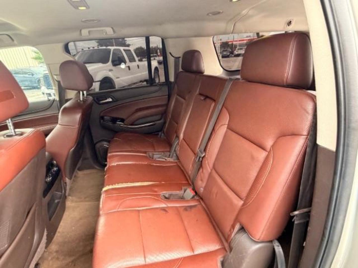 2015 CASHMERE METALLIC /brown Chevrolet Suburban LTZ 1500 4WD (1GNSKKKC4FR) with an 5.3L V8 OHV 16V engine, 6-Speed Automatic transmission, located at 4545 Spencer Hwy., Pasadena, 77504, (832) 266-1645, 29.666037, -95.173775 - Photo#5