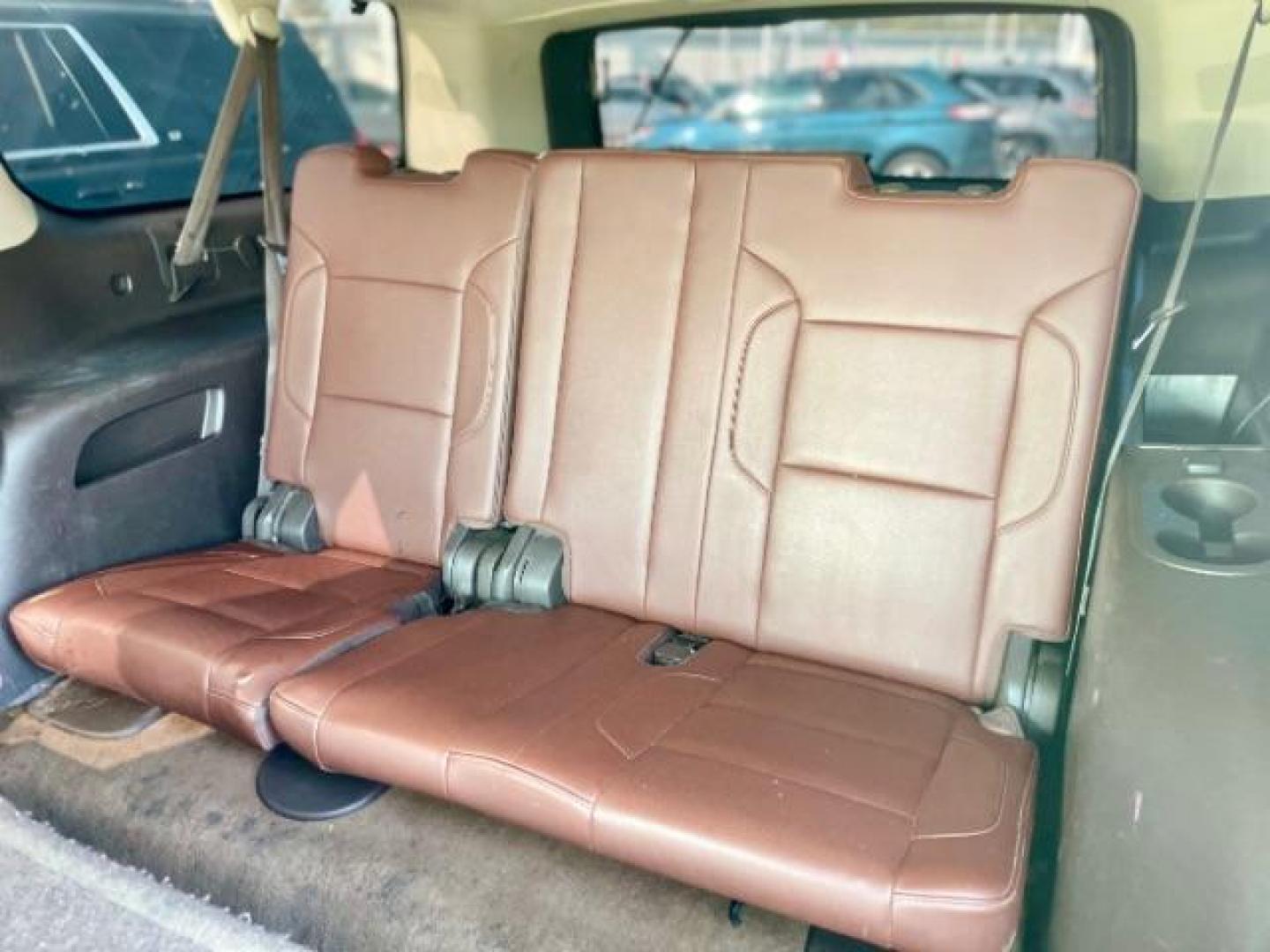 2015 CASHMERE METALLIC /brown Chevrolet Suburban LTZ 1500 4WD (1GNSKKKC4FR) with an 5.3L V8 OHV 16V engine, 6-Speed Automatic transmission, located at 4545 Spencer Hwy., Pasadena, 77504, (832) 266-1645, 29.666037, -95.173775 - Photo#7