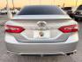 2018 Celestial Silver Met /Black, leatherette/c Toyota Camry SE (JTNB11HK0J3) with an 2.5L L4 DOHC 16V engine, 8-Speed Automatic transmission, located at 4545 Spencer Hwy., Pasadena, 77504, (832) 266-1645, 29.666037, -95.173775 - Photo#4