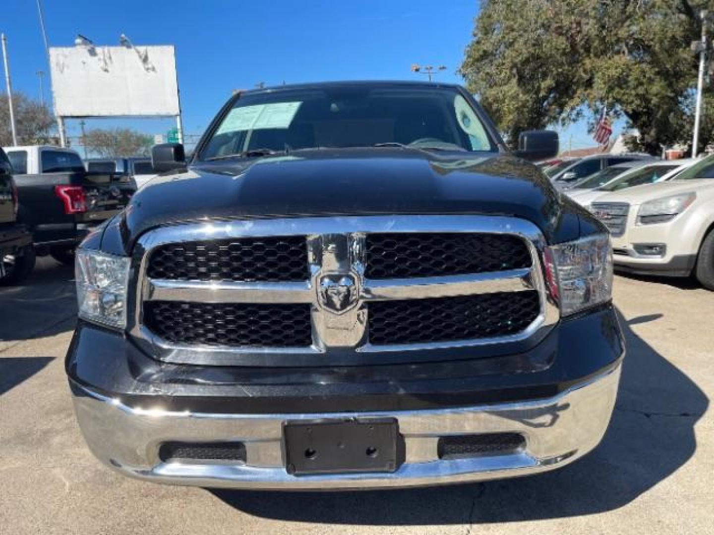 2019 Diamond Black Crystal Pearlcoat RAM 1500 Classic Tradesman Quad Cab 2WD (1C6RR6FG3KS) with an 3.6L V6 DOHC 24V FFV engine, 8-Speed Automatic transmission, located at 7935 Gulf Freeway, Houston, 77017, (832) 266-1645, 29.684393, -95.275665 - Photo#1