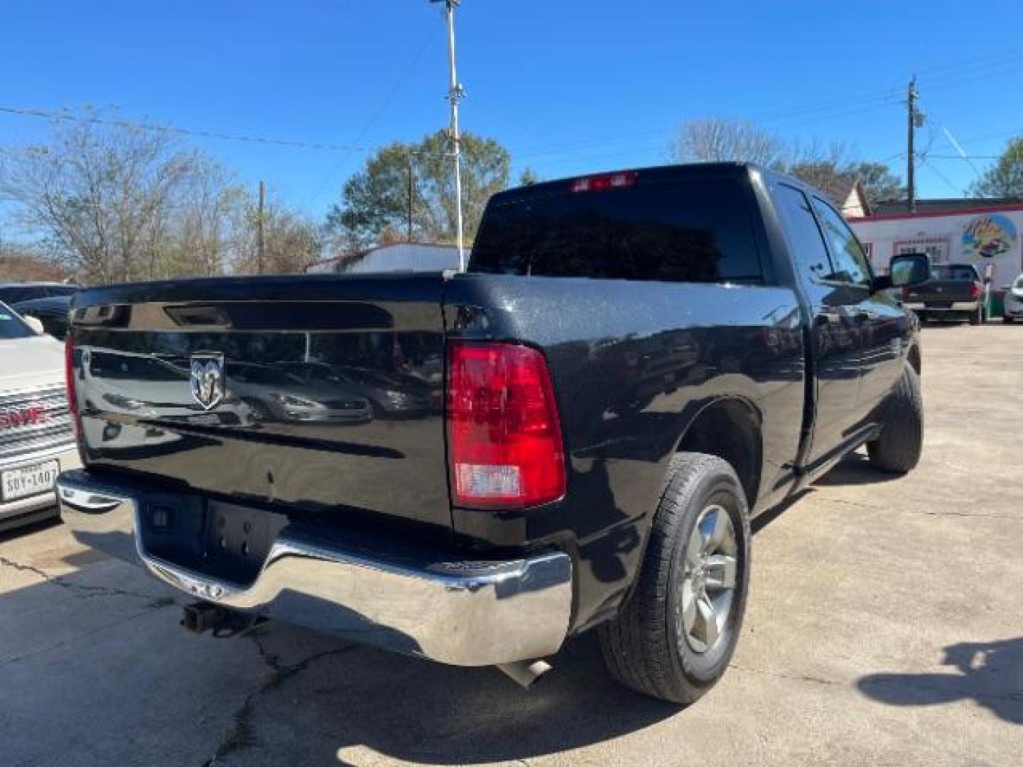 2019 Diamond Black Crystal Pearlcoat RAM 1500 Classic Tradesman Quad Cab 2WD (1C6RR6FG3KS) with an 3.6L V6 DOHC 24V FFV engine, 8-Speed Automatic transmission, located at 7935 Gulf Freeway, Houston, 77017, (832) 266-1645, 29.684393, -95.275665 - Photo#5