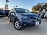 2014 Twilight Blue Metallic /Gray Honda CR-V EX (2HKRM4H52EH) with an 2.4L I-4 DOHC engine, AUTOMATIC transmission, located at 7935 Gulf Freeway, Houston, 77017, (832) 266-1645, 29.684393, -95.275665 - Photo#0
