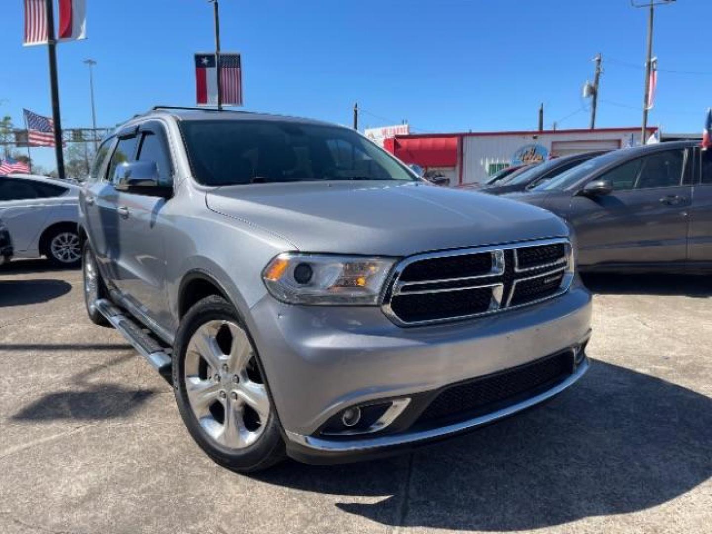 2015 Granite Crystal Metallic Clearcoat Dodge Durango Limited (1C4RDHDGXFC) with an 3.6L V-6 DOHC engine, located at 7935 Gulf Freeway, Houston, 77017, (832) 266-1645, 29.684393, -95.275665 - Photo#0