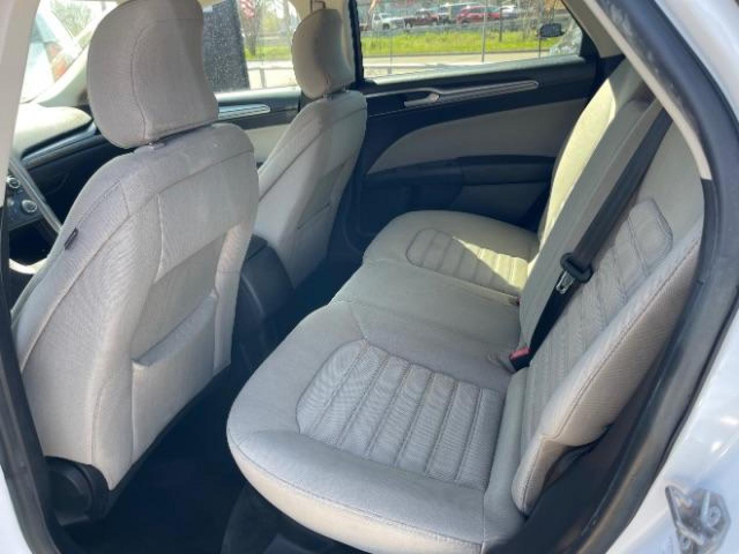 2018 Oxford White Ford Fusion S (3FA6P0G7XJR) with an Duratec 2.5L I-4 DOHC engine, AUTO. 6-SPD transmission, located at 7935 Gulf Freeway, Houston, 77017, (832) 266-1645, 29.684393, -95.275665 - Photo#9