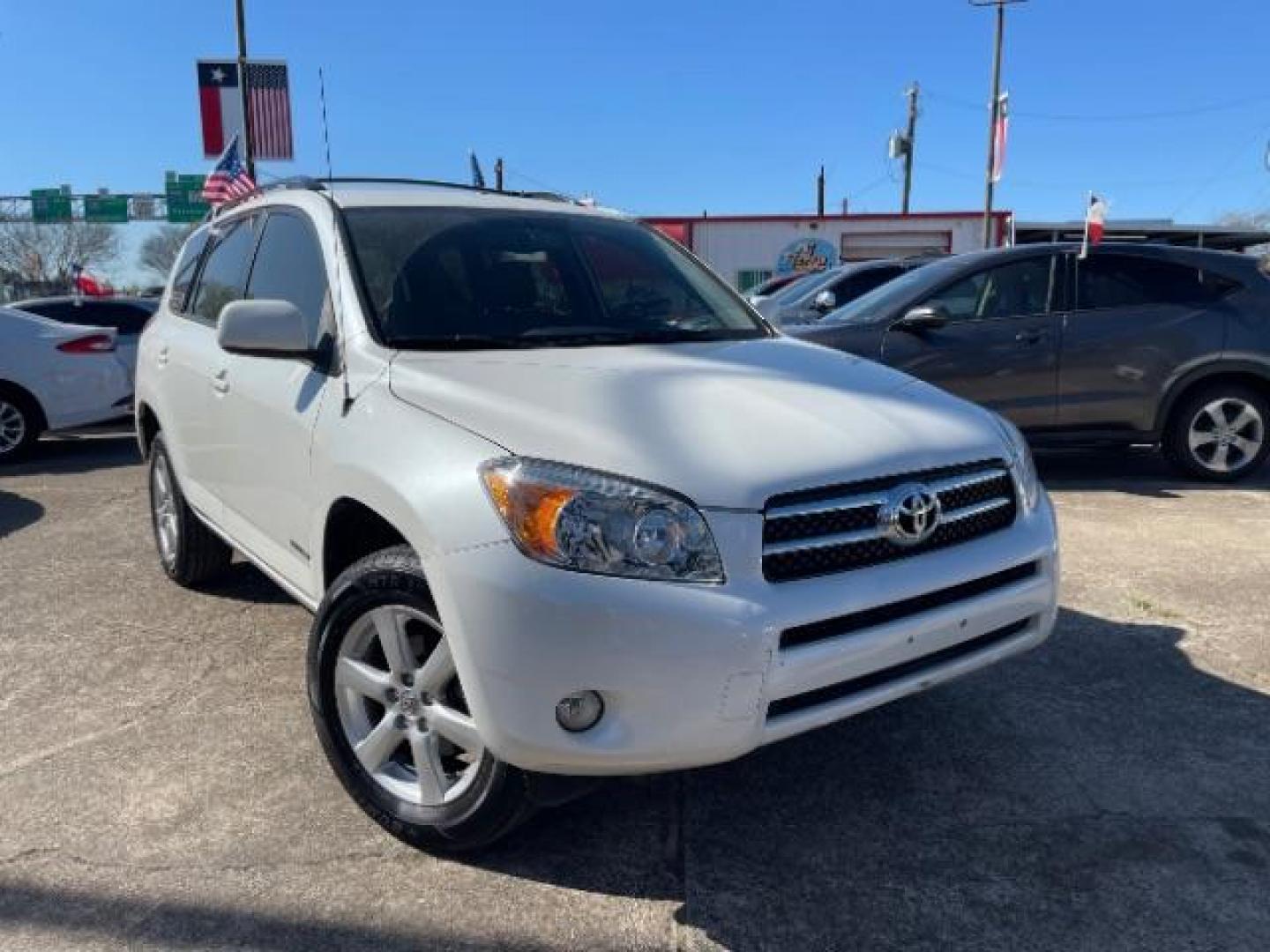 2008 Blizzard Pearl Toyota RAV4 Limited (JTMZD34V785) with an 2.4L I-4 DOHC engine, AUTOM. 4 SPD transmission, located at 7935 Gulf Freeway, Houston, 77017, (832) 266-1645, 29.684393, -95.275665 - Photo#0
