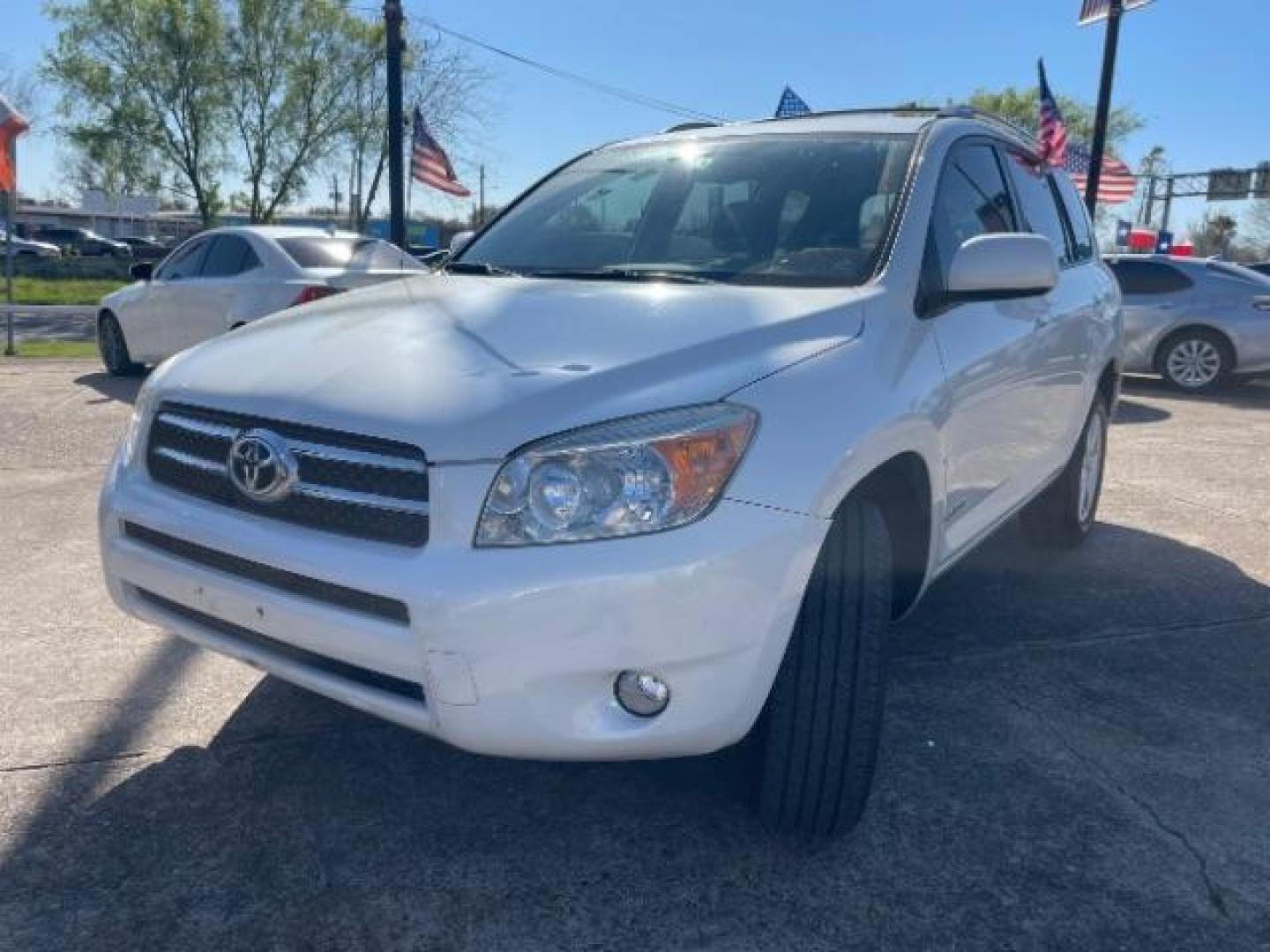 2008 Blizzard Pearl Toyota RAV4 Limited (JTMZD34V785) with an 2.4L I-4 DOHC engine, AUTOM. 4 SPD transmission, located at 7935 Gulf Freeway, Houston, 77017, (832) 266-1645, 29.684393, -95.275665 - Photo#2