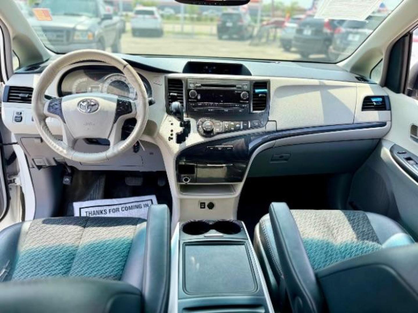 2014 Super White /Light Gray Toyota Sienna FWD 7-Passenger V6 (5TDXK3DC4ES) with an 3.5L V6 EFI DOHC 24V engine, 5-Speed Automatic transmission, located at 4545 Spencer Hwy., Pasadena, 77504, (832) 266-1645, 29.666037, -95.173775 - Photo#5