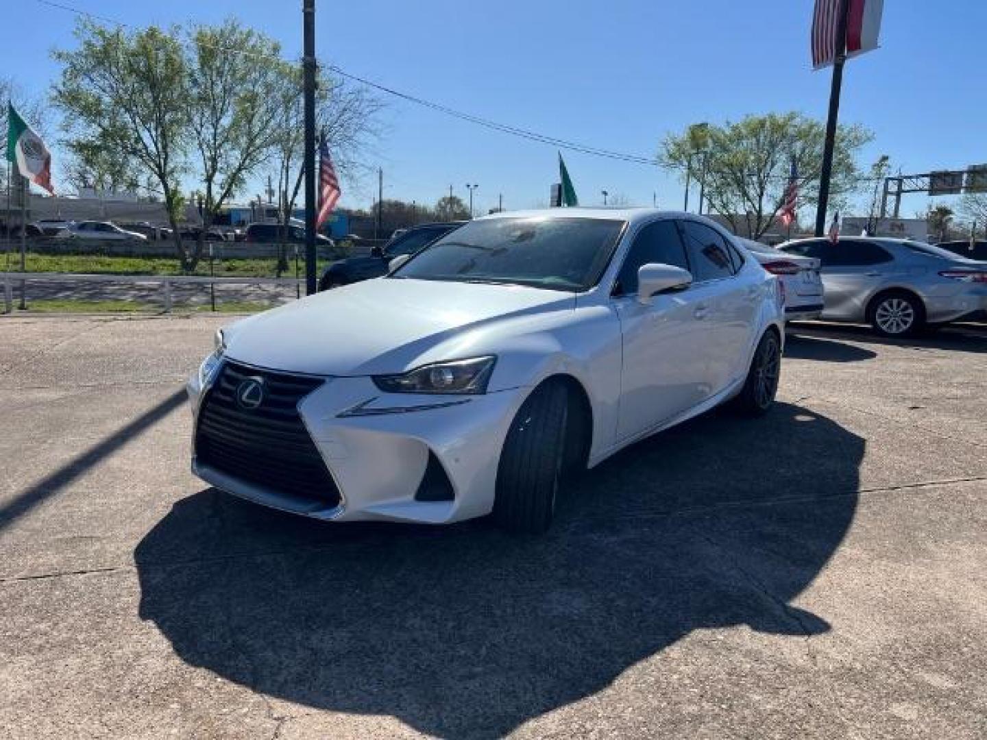 2017 Eminent White Pearl Lexus IS 200T (JTHBA1D27H5) with an 4-Cyl, Turbo, 2.0 Liter engine, Automatic, 8-Spd transmission, located at 7935 Gulf Freeway, Houston, 77017, (832) 266-1645, 29.684393, -95.275665 - Photo#2