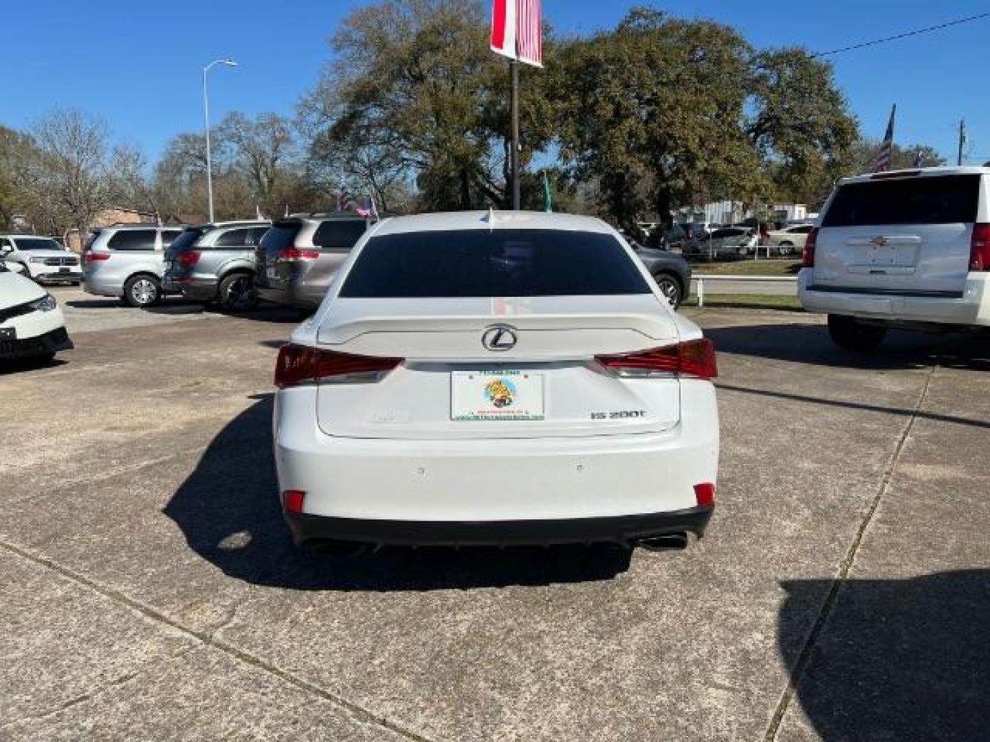 2017 Eminent White Pearl Lexus IS 200T (JTHBA1D27H5) with an 4-Cyl, Turbo, 2.0 Liter engine, Automatic, 8-Spd transmission, located at 7935 Gulf Freeway, Houston, 77017, (832) 266-1645, 29.684393, -95.275665 - Photo#5