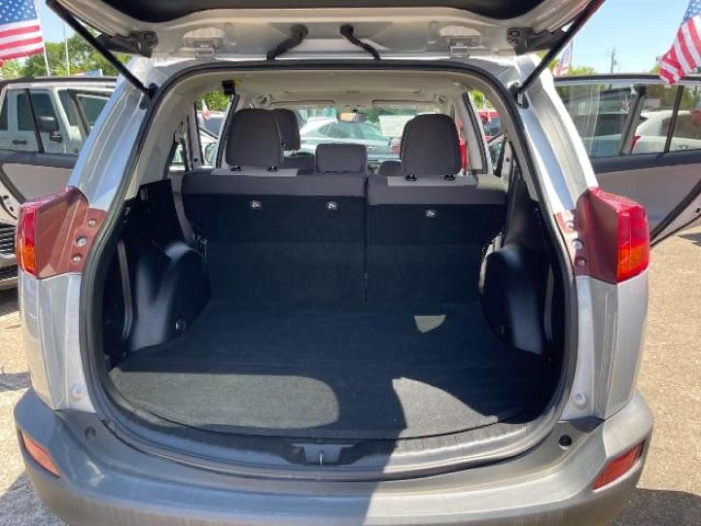 2014 Classic Silver Metallic Toyota RAV4 XLE (2T3WFREV1EW) with an 2.5L I-4 DOHC engine, located at 7935 Gulf Freeway, Houston, 77017, (832) 266-1645, 29.684393, -95.275665 - Photo#15