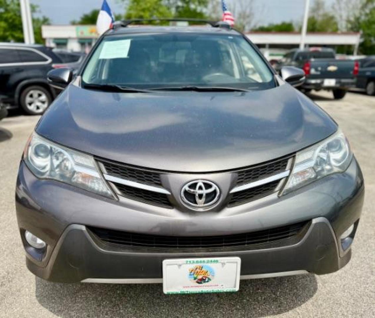 2015 Magnetic Gray Metallic /BLACK TOYOTA RAV4 XLE (2T3WFREVOFW) with an 2.5 L engine, AUTO transmission, located at 4545 Spencer Hwy., Pasadena, 77504, (832) 266-1645, 29.666037, -95.173775 - Photo#0