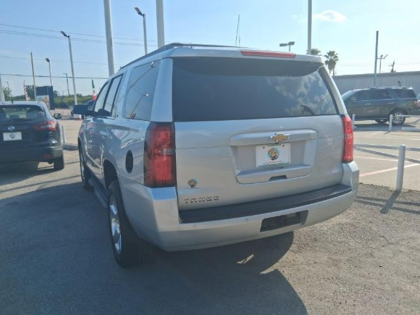 2015 Silver Ice Metallic /Jet Black Chevrolet Tahoe LT (1GNSKBKC9FR) with an EcoTec3 5.3L V-8 gas engine, located at 4545 Spencer Hwy., Pasadena, 77504, (832) 266-1645, 29.666037, -95.173775- Photo#3