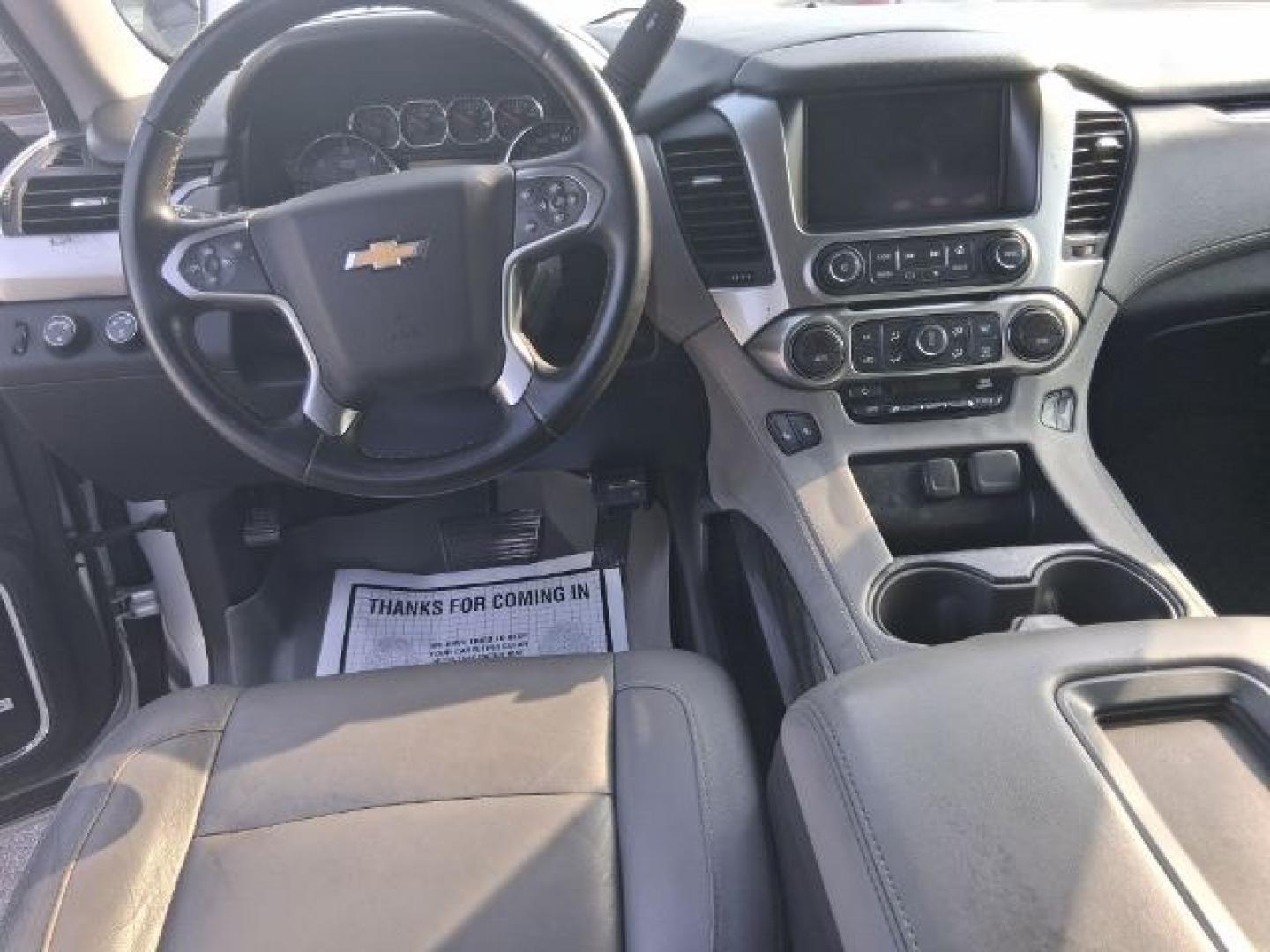 2015 Silver Ice Metallic /Jet Black Chevrolet Tahoe LT (1GNSKBKC9FR) with an EcoTec3 5.3L V-8 gas engine, located at 4545 Spencer Hwy., Pasadena, 77504, (832) 266-1645, 29.666037, -95.173775- Photo#9