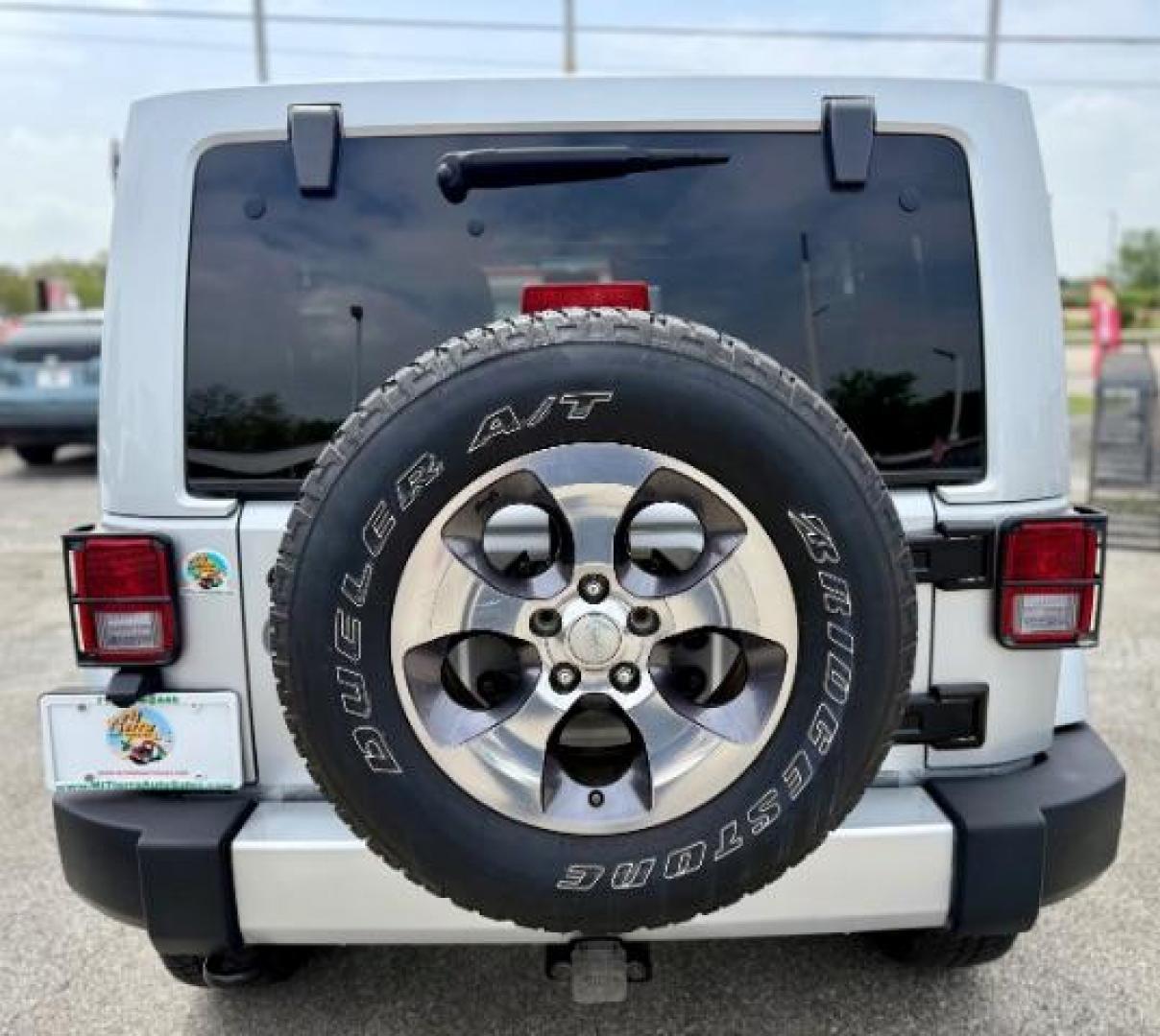 2012 Bright Silver Metallic Clearcoat /Dark Saddle/Black Jeep Wrangler Unlimited Sahara (1C4BJWEG5CL) with an 3.6L V-6 DOHC engine, located at 4545 Spencer Hwy., Pasadena, 77504, (832) 266-1645, 29.666037, -95.173775 - Photo#3