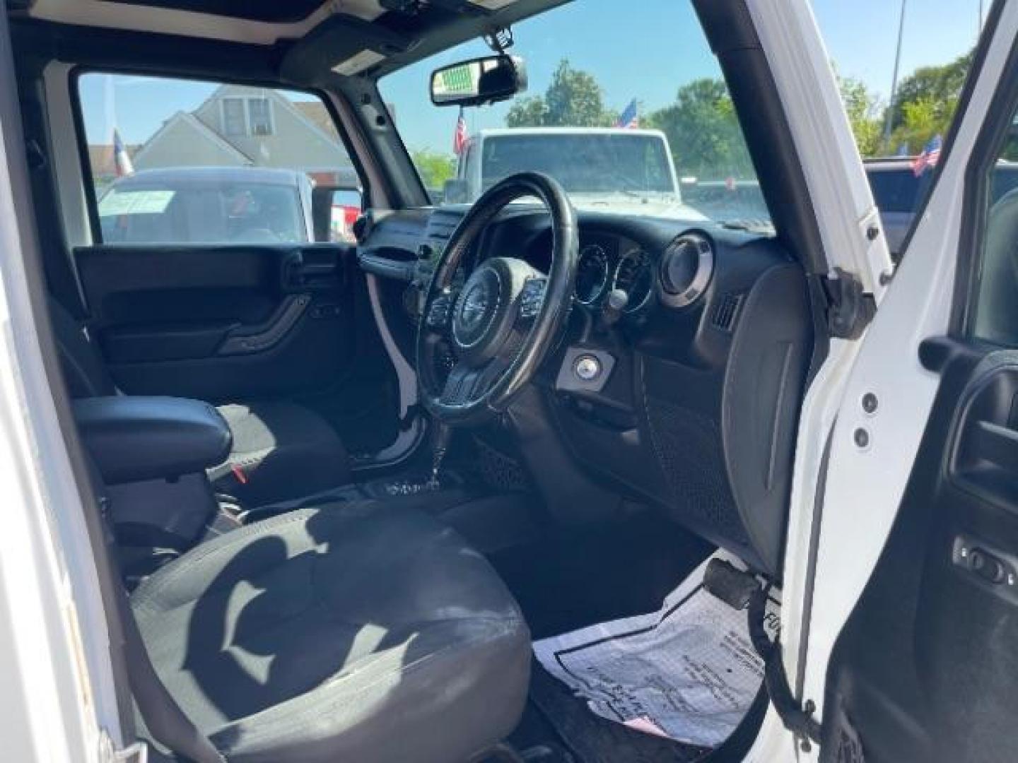 2016 Bright White Clearcoat Jeep Wrangler Unlimited Sport RHD (1C4BJWKG4GL) with an Pentastar 3.6L V-6 DOHC engine, located at 7935 Gulf Freeway, Houston, 77017, (832) 266-1645, 29.684393, -95.275665 - Photo#8