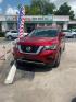 2018 Scarlet Ember /Charcoal Nissan Pathfinder SV (5N1DR2MM7JC) with an 3.5L V-6 gasoline direct injection engine, located at 4545 Spencer Hwy., Pasadena, 77504, (832) 266-1645, 29.666037, -95.173775- Photo#3