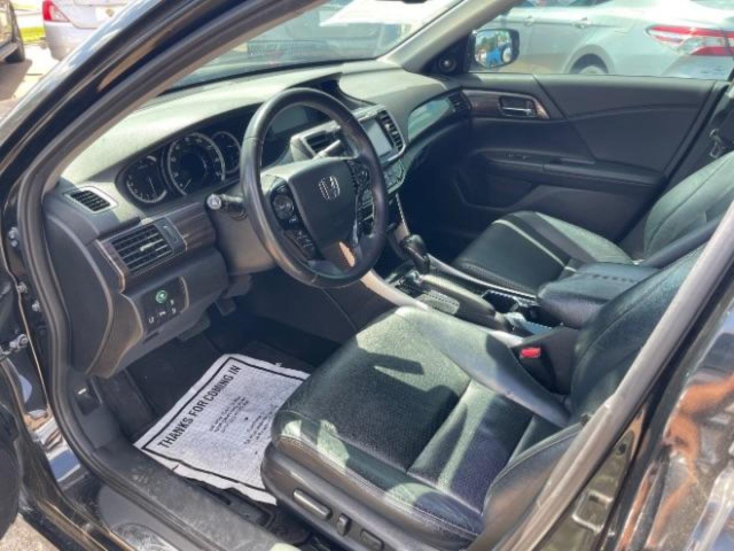 2016 Crystal Black Pearl /Black Honda Accord Touring (1HGCR3F97GA) with an 3.5L V-6 i-VTEC variable valve control engine, located at 7935 Gulf Freeway, Houston, 77017, (832) 266-1645, 29.684393, -95.275665 - Photo#7