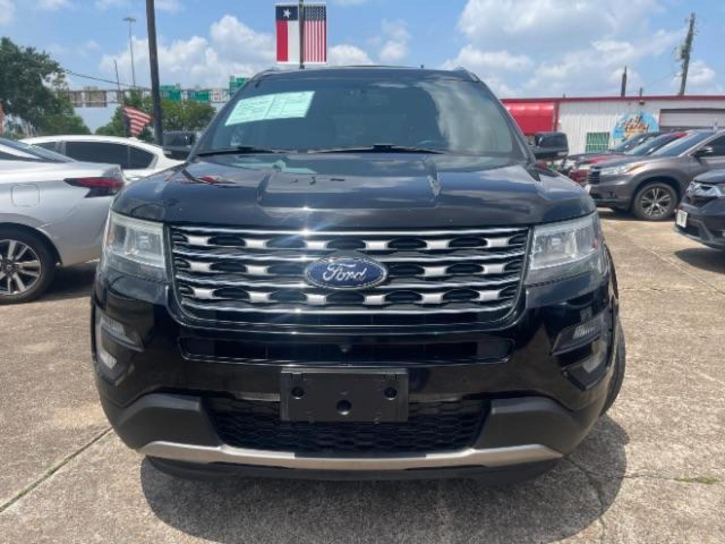 2017 Shadow Black Ford Explorer Limited (1FM5K7FH5HG) with an 3.5L V-6 DOHC engine, located at 7935 Gulf Freeway, Houston, 77017, (832) 266-1645, 29.684393, -95.275665 - Photo#1