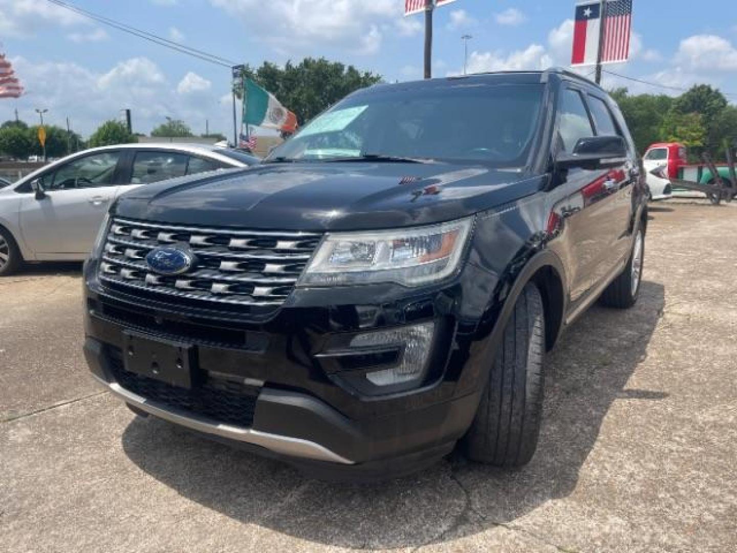 2017 Shadow Black Ford Explorer Limited (1FM5K7FH5HG) with an 3.5L V-6 DOHC engine, located at 7935 Gulf Freeway, Houston, 77017, (832) 266-1645, 29.684393, -95.275665 - Photo#2