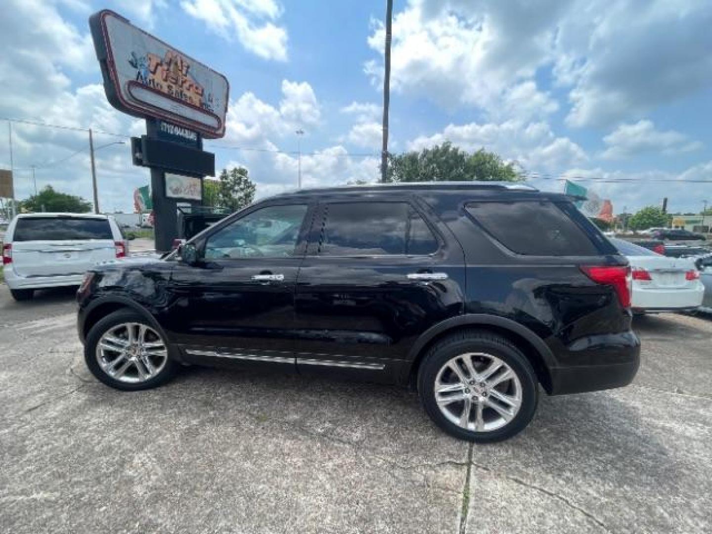 2017 Shadow Black Ford Explorer Limited (1FM5K7FH5HG) with an 3.5L V-6 DOHC engine, located at 7935 Gulf Freeway, Houston, 77017, (832) 266-1645, 29.684393, -95.275665 - Photo#3