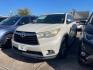 2015 Blizzard Pearl Toyota Highlander XLE V6 (5TDKKRFH7FS) with an 3.5L V-6 DOHC engine, located at 7935 Gulf Freeway, Houston, 77017, (832) 266-1645, 29.684393, -95.275665 - Photo#1